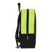 Skolebag Real Betis Balompié Svart Lime 22 x 27 x 10 cm