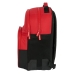 Школьный рюкзак Sevilla Fútbol Club Чёрный Красный 32 x 42 x 15 cm