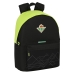 Ghiozdan Real Betis Balompié   31 x 41 x 16 cm Negru Lămâie verde