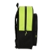 Skolebag Real Betis Balompié 32 x 38 x 12 cm Svart Lime