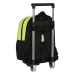 Trolley per la Scuola Real Betis Balompié Nero Lime 28 x 34 x 10 cm