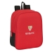 Skolas soma Sevilla Fútbol Club Melns Sarkans 22 x 27 x 10 cm