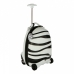 Mochila Trólei Rastar Infantil Telecomando Zebra 2,4 GHz 34 x 48 x 27,5 cm (2 Unidades)