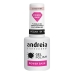 Mellompermanent neglelakk Gel Polish Power Base Andreia Professional Gel Rosa (10,5 ml)