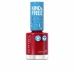 lak na nechty Rimmel London Kind & Free 156-poppy pop red (8 ml)