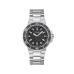 Мъжки часовник Guess GW0426G1 Черен Сребрист