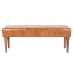 Banqueta DKD Home Decor Camel Madera 122 x 41 x 46 cm