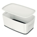 Scatola portaoggetti con coperchio Leitz MyBox WOW Bianco Nero ABS 31,8 x 12,8 x 19,1 cm