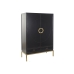 Armário DKD Home Decor Preto Dourado 120 x 50 x 175 cm