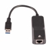 Адаптер за Ethernet към USB V7 CBLUSB3RJ-1E         Черен
