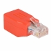 Adapter Startech C6CROSSOVER Rood