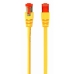 Kabel Sieciowy Sztywny FTP Kategoria 6 GEMBIRD PP6A-LSZHCU-Y-3M 3 m Żółty Wielokolorowy