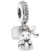 Bedelarmbandje voor vrouwen Pandora BABY TEDDY BEAR