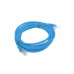 Kaapeli Ethernet LAN Lanberg PCU6-10CC-0300-B Sininen Musta 3 m 3 m