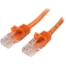 Nätkabel UTP Styv Kategori 6 Startech 45PAT2MOR 2 m Orange