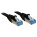 UTP категория 6 твърд мрежови кабел LINDY 47180 3 m Черен 1 броя