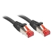 UTP категория 6 твърд мрежови кабел LINDY 47777 Черен 1 m 1 броя