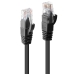 Síťový kabel UTP kategorie 6 LINDY 48077 Černý 1 m 1 kusů