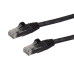 Kabel Sieciowy Sztywny UTP Kategoria 6 Startech N6PATCH100BK 30,5 m Czarny