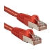 UTP категория 6 твърд мрежови кабел LINDY 47161 Червен 50 cm 5 cm 1 броя