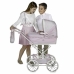 Carrito para Muñecas Decuevas Reborn Niza 40 x 90 x 90 cm Plegable Sombrilla 40 x 90 x 90 cm