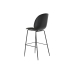 Stool DKD Home Decor Black Dark grey Metal polypropylene 50 x 53 x 114 cm