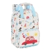 Zaino Scuola Safta My car Bianco Multicolore 20 x 28 x 8 cm