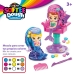 Joc de Plastilină Cra-Z-Art Softee Dough Păr sirenas (4 Unități)