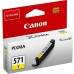 Original Ink Cartridge Canon CLI-571Y Yellow