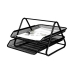 Classification tray Q-Connect gxa100 Black Metal Plastic 30 x 35 x 18,5 cm