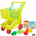 Кошница за Пазаруване Colorbaby My Home Играчка 9 Части 34 x 53,5 x 45 cm 6 броя