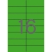 Drucker-Etiketten Apli    grün 105 x 37 mm