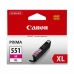 Saderīgs tintes kārtridžs Canon CLI-551M XL MfrPartNumber3 Fuksīns
