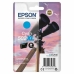 Αυθεντικό Φυσίγγιο μελάνης Epson C13T02W24020 Μαύρο Κυανό