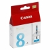 Originale Blekkpatroner Canon CLI8C Cyan