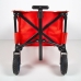 Multifunctioneel strandkarretje Aktive 90 x 91 x 47 cm Rood Staal