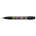 Felt-tip pens POSCA PCF-350 Black (5 Units)