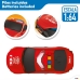 Set de Jucării cu Vehicule Speed & Go 30 x 9,5 x 13 cm Pompier Lumină Sunet 4 Unități