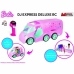 Auto na diaľkové ovládanie Barbie DJ Express Deluxe 50 cm 2,4 GHz