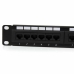 24-port UTP Kategori 6 Patchpanel Startech C6PANEL24