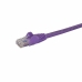 Kabel Sieciowy Sztywny UTP Kategoria 6 Startech N6PATC10MPL 10 m Fioletowy Purpura