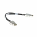 Kabel Sieciowy Sztywny UTP Kategoria 6 CISCO STACK-T1-3M= Czarny 3 m (3 m)