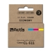 Cartucho de Tinta Original Actis KC-511R Cian/Magenta/Amarillo