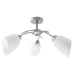 Suspension Activejet NIKITA 3P Nikiel Blanc nickel Métal verre 120 W