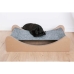 Hanging Cat Hammock Carton+Pets Mia Grey