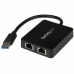 Nettverksadapter Startech USB32000SPT         