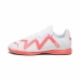 Fußballschuhe für Kinder Puma Future Play It Weiß Rosa