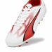 Botas de Fútbol para Adultos Puma Ultra Play MG Blanco Rojo