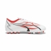 Scarpe da Calcio per Bambini Puma Ultra Play MG Bianco Rosso