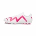 Voetbalschoenen Volwassenen Puma Future Play MG Wit Fuchsia